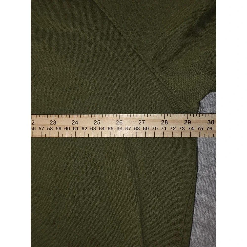 The North Face Evolution Fleece Olive Green Mens 2XL Crew Neck Sweatshirt